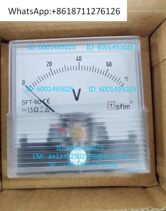 

KR500 Welding Machine SFT-60 Ammeter 600A Universal, Ammeter 1500A Voltmeter 75V