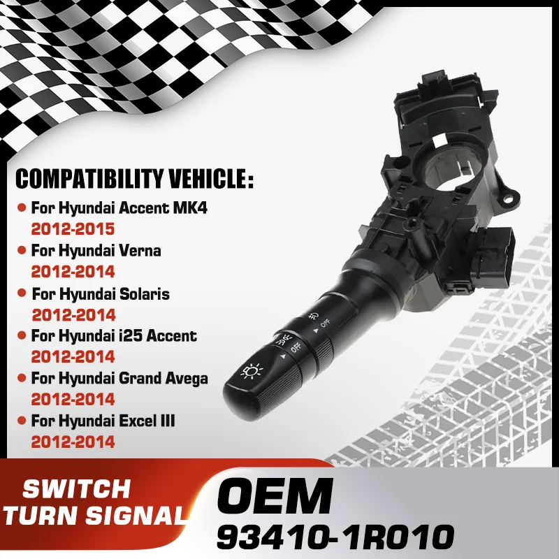 

Car Turn Signal Switch For Hyundai Accent Hyundai Verna Hyundai Solaris Hyundai i25 Accent Hyundai Grand Avega Hyundai Excel III
