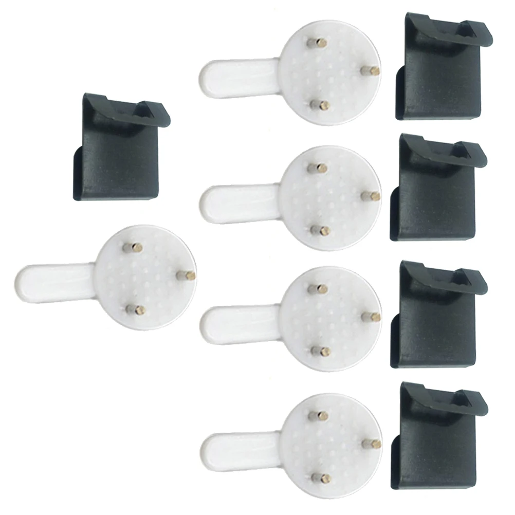 

100 Pcs Back Buckle Hangers Photo Clock Frame Wall Wire Hanging Picture Nail Steel Concrete Photo Painting Hook Holder