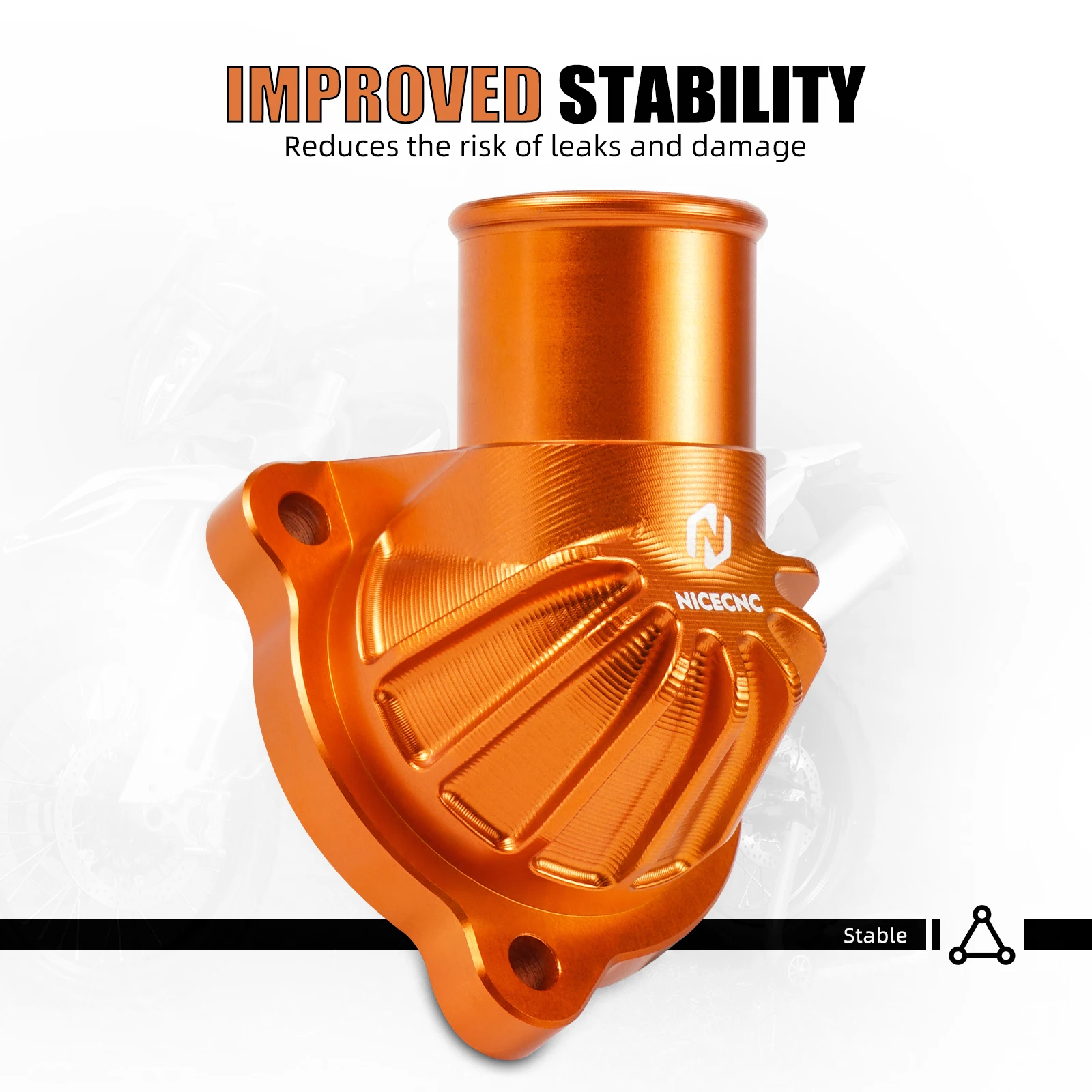 Per KTM 790 890 Duke Adventure R Coperchio alloggiamento termostato e gruppo raccordo acqua KTM 790 890 Duke/R 2018-2025 790 Adventure 890 Adventure R 2018-2025 Husqvarna NORDEN 901/Expedition