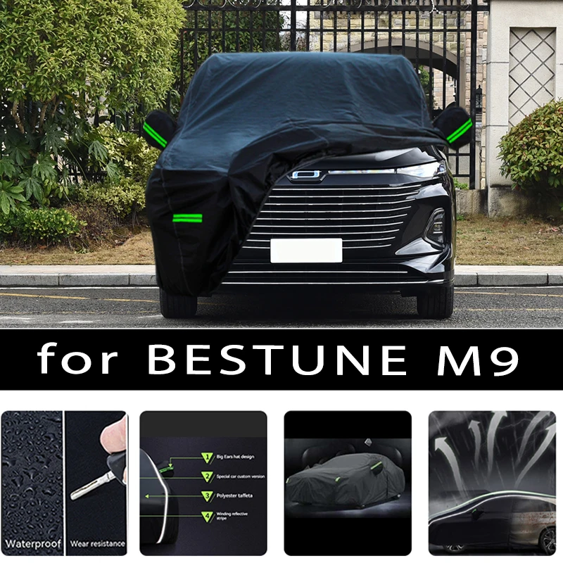 

For Bestune M9 Outdoor Protection Full Car Covers Snow Cover Sunshade Waterproof Dustproof Exterior Car accessories