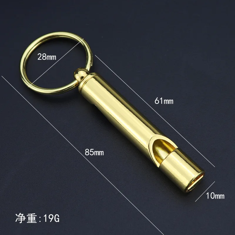 Miniso Multifunctional Bottle Opener Keychain, Classic Metal Emergency Rescue Whistle Keychain, Men'S Camping And Hiking Trip - Image 5