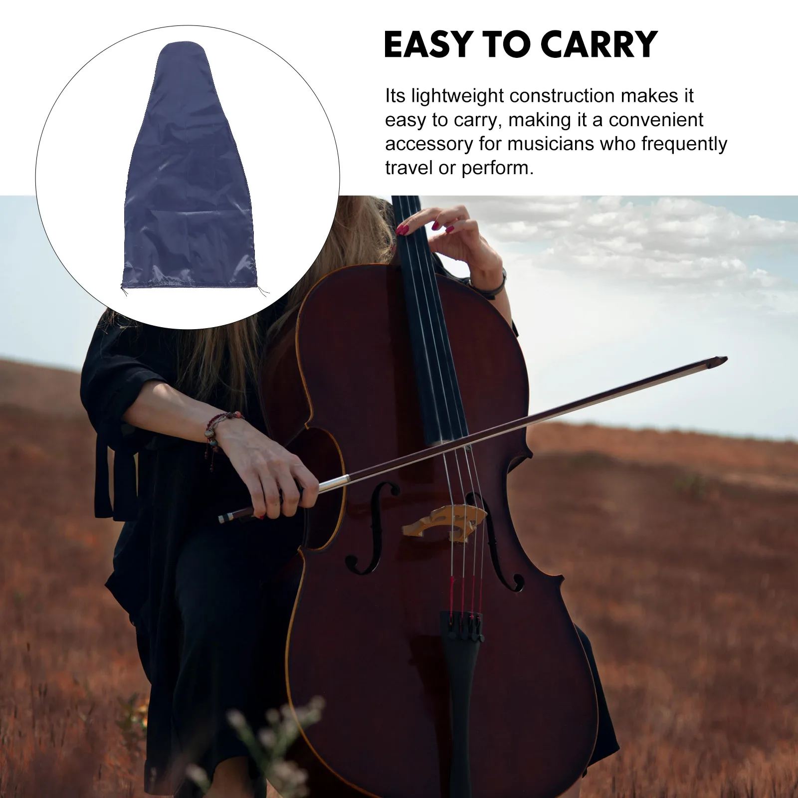

Cover Protector AntiScratch Musical Instrument Case Cover For Cello Cello Home Protection