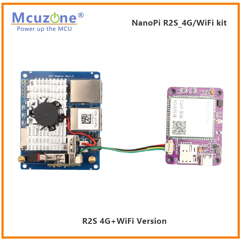 Nanopi r2s 4g + kit wi-fi, roteador mifi, módulo ubuntu 4g lte, cat4 driver-livre, rtl8811