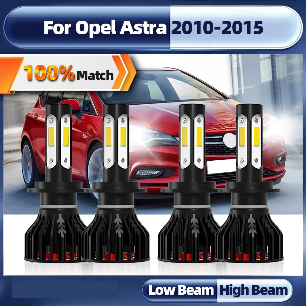 

240W 40000LM H7 Canbus LED Headlight Turbo Lamp 12V 6000K High Low Beam Car Light For Opel Astra 2010 2011 2012 2013 2014 2015