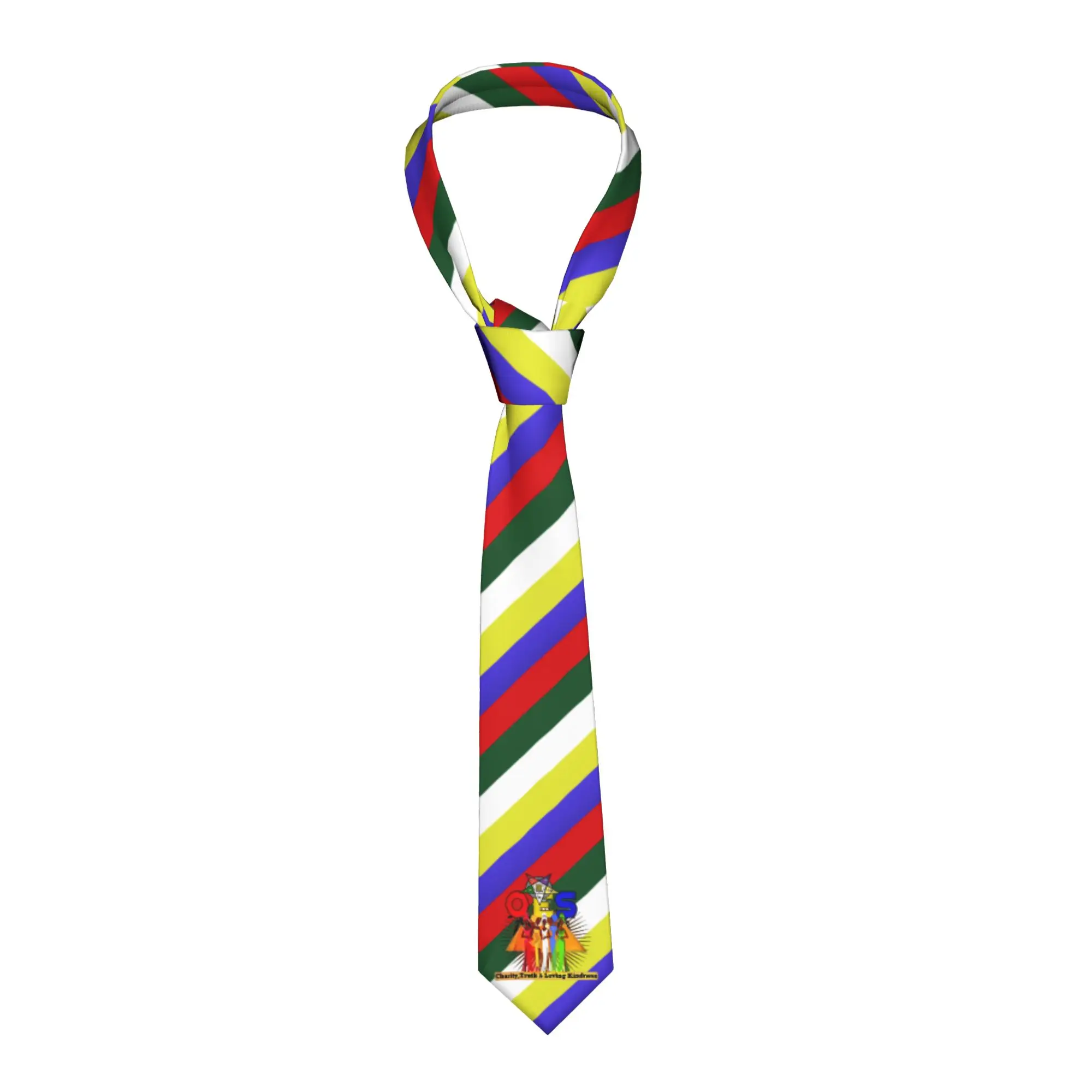 Fashion OES Style Order Of The Eastern Star Sistar Freemason Tie for Wedding Men  Necktie