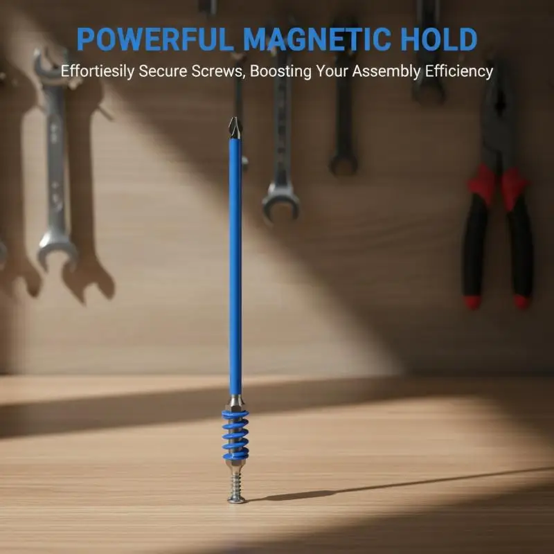 Magnetic Anti Slip High Hardness Screwdriver Bit Set With Multiple Sizes