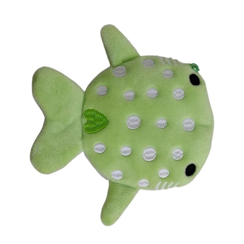 

Cute Shark Plush Wallet | Zero Coin Purse (Animal Zipper Bag for Kids, Data Cable Pendant Gift)