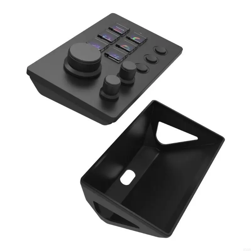 Multifunctional Digital Keyboard Screen Knob Programming Desktop Integrated Controller Live Broadcast Console HX5E