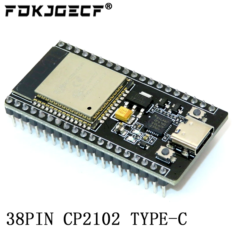 ESP32 Development Board ESP-32S Wireless Module WiFi+Bluetooth ESP-WROOM-32 IOT Expansion Board GPIO 1 into 2 for 38 Pin