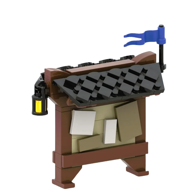 MOC building block toys medieval scene architectural models creative festival gifts are suitable for all architecture enthusiast