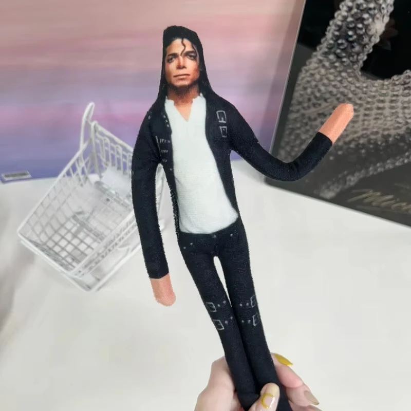 New customizable Pop King Stuffed Doll Cosplay Prop Flexible Movable Joints MJ Plush Abstract Collectible Party Gift For Fans
