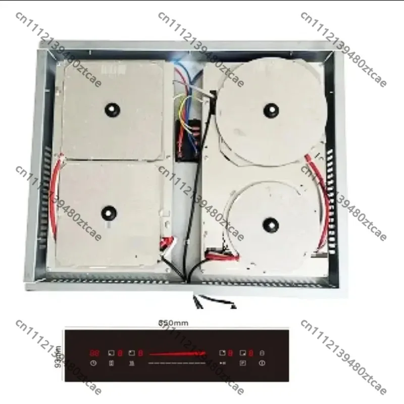 Hidden Built In Induction Cooktop Magnetic Under Mount Ceramic Stove Hob Commercial Household Embedded Stovetop Cooker