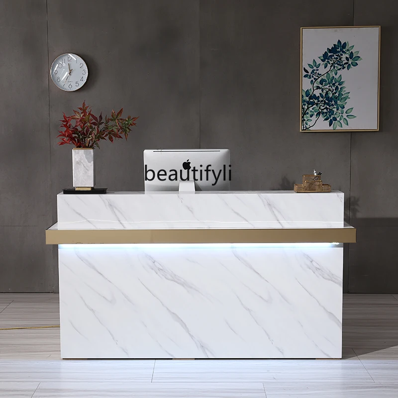 

Cashier Counter Modern Clothing Convenience Store Beauty Salon Hotel Reception Front Desk