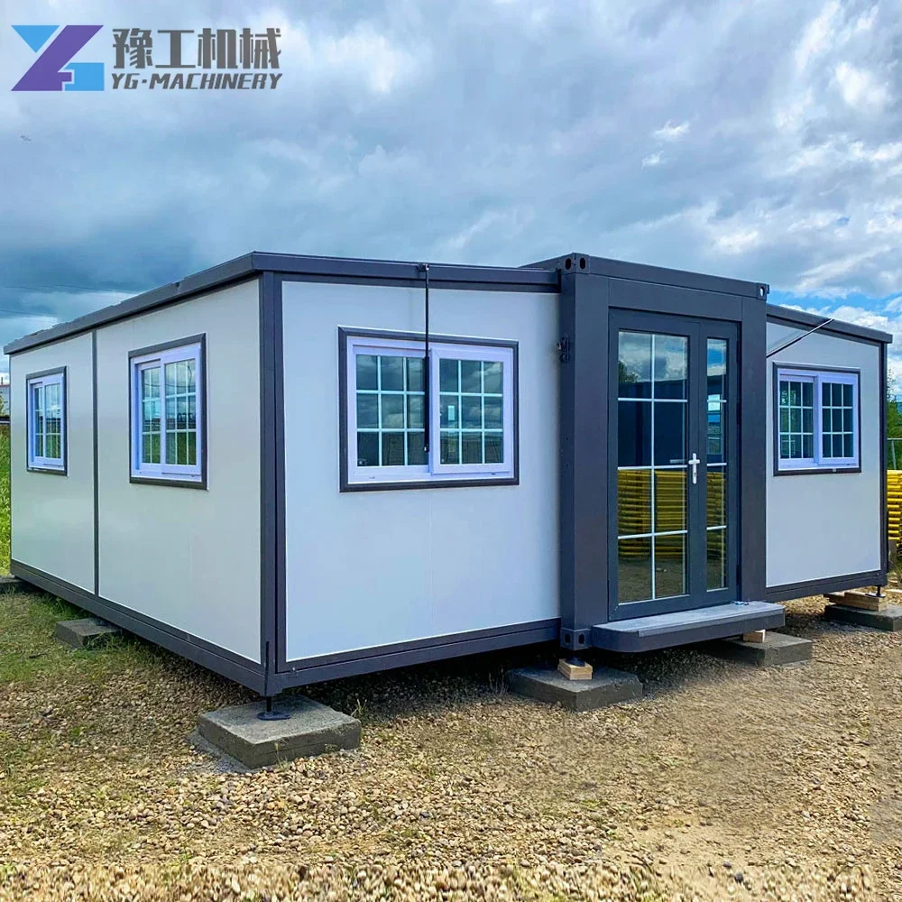 YG Flat 20Ft 40 Ft Expandable Container Folding House Prefab Modern Villa Shipping Prefabricated Mobile Home 2 3 4 5 Bedroom