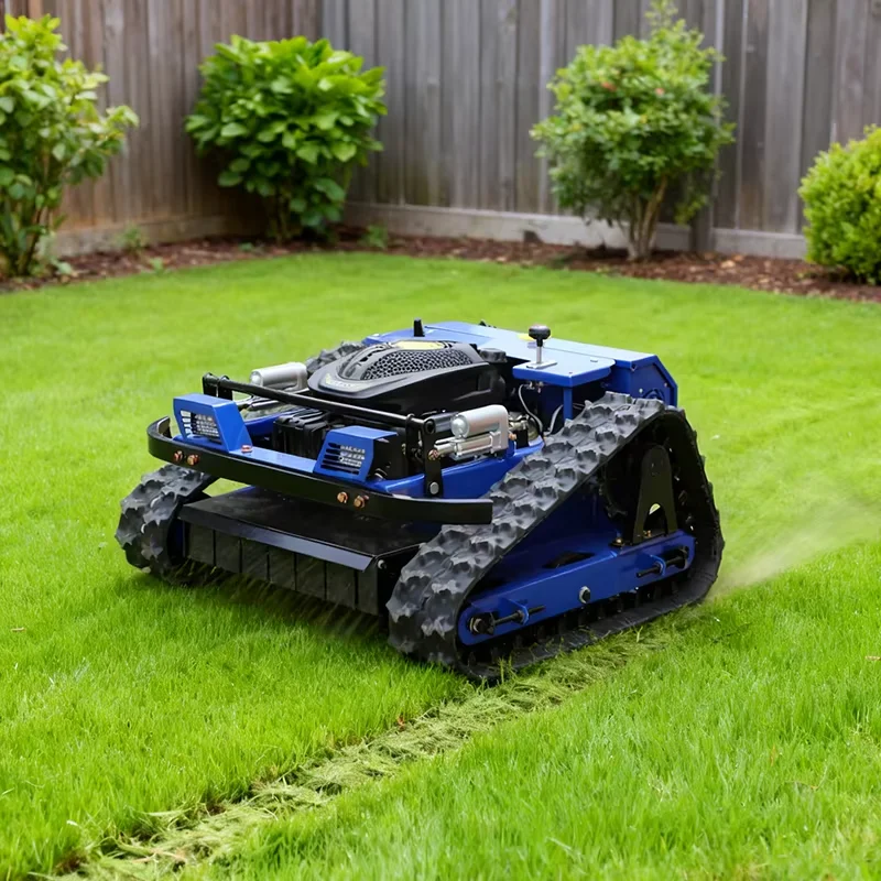 

Customized R55 Remote Control Lawn Mower Robot Rc Lawn Mower 4wd 45° Slope Climbing Radio Controlled Lawn Mower