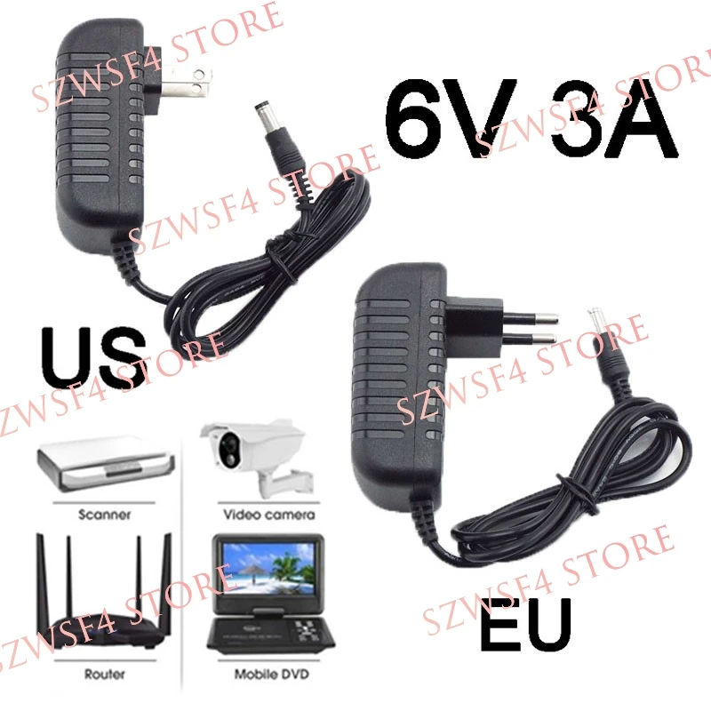 Dc 6V 3A Adapter Po…