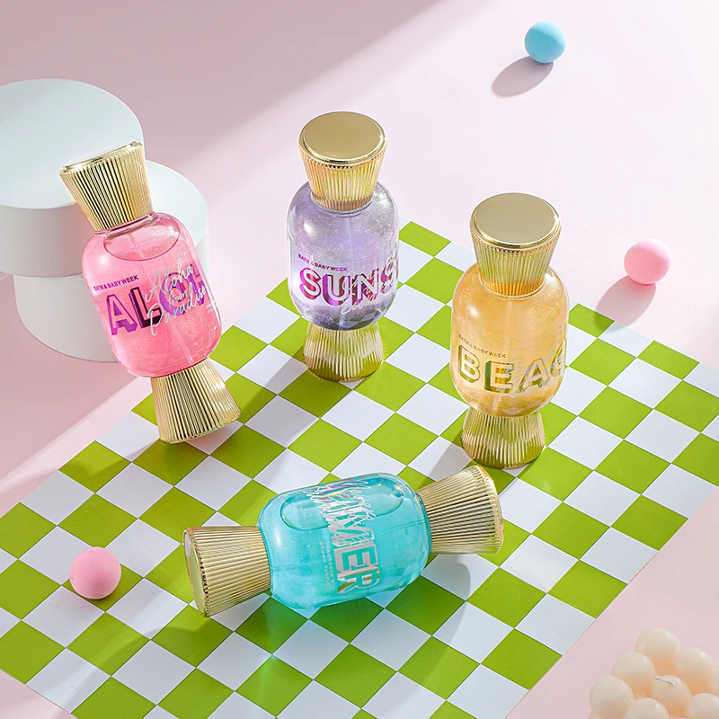 Gold-Infused Premium Extract Luxe geparfumeerde lichaamsspray - Langdurige premium geur met blijvende geur, huidreviserende E