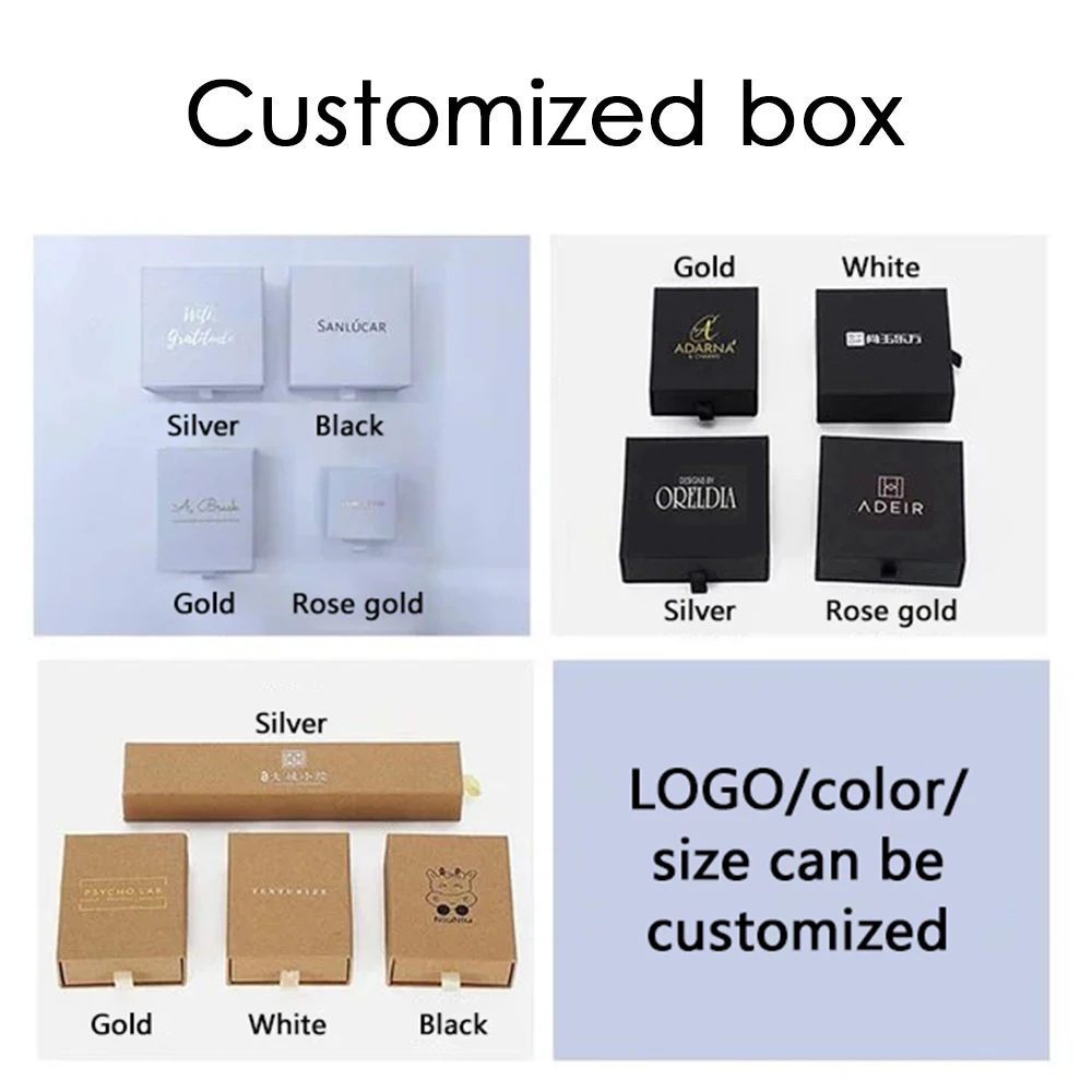 (صندوق الشعار المخصص) صندوق تغليف الهدايا دعم الجملة ودروبشيبينغ الاتصال بالبائع