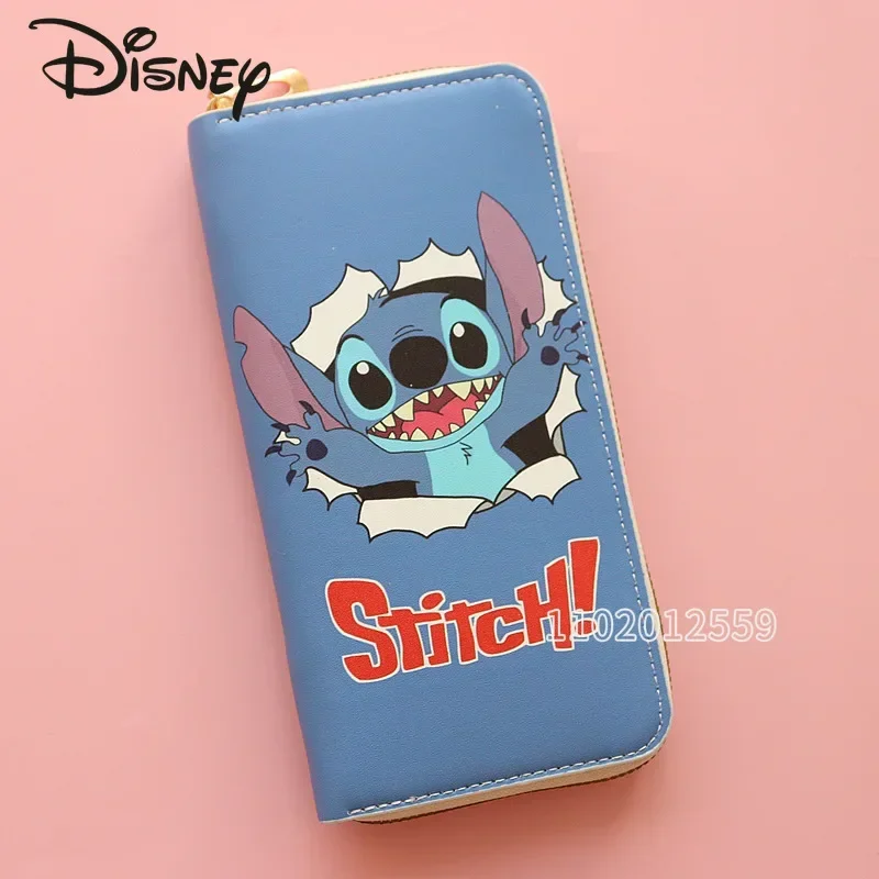 

Disney Stitch New Children's Wallet Luxury Brand Fashion Student Zero Wallet Cartoon Cute Children's Zero Wallet Large Capacity