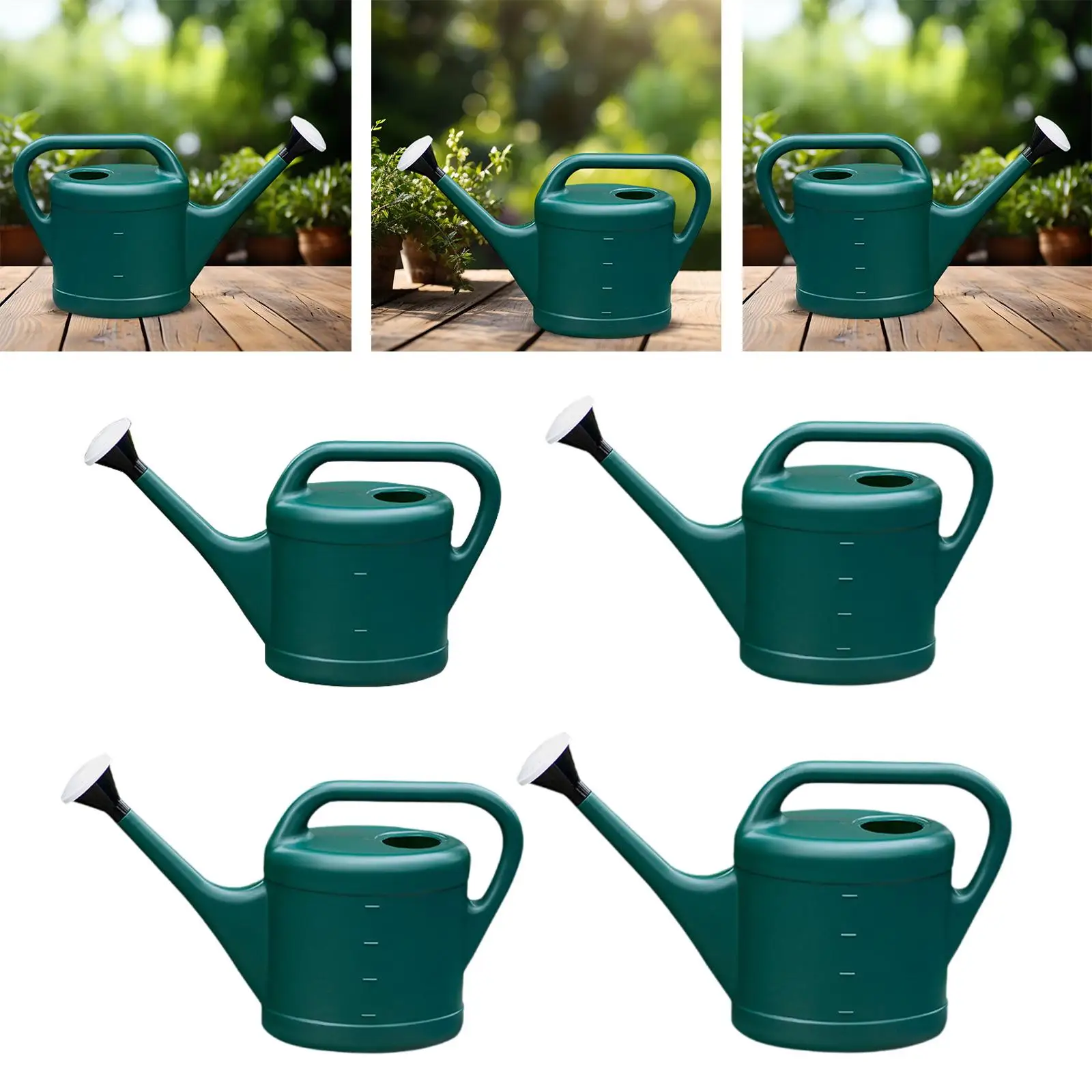 Watering Can Household Portable Long Nozzle Leakproof Sprinkling Kettle for Vegetable Indoor Outdoor Garden Flower Houseplants