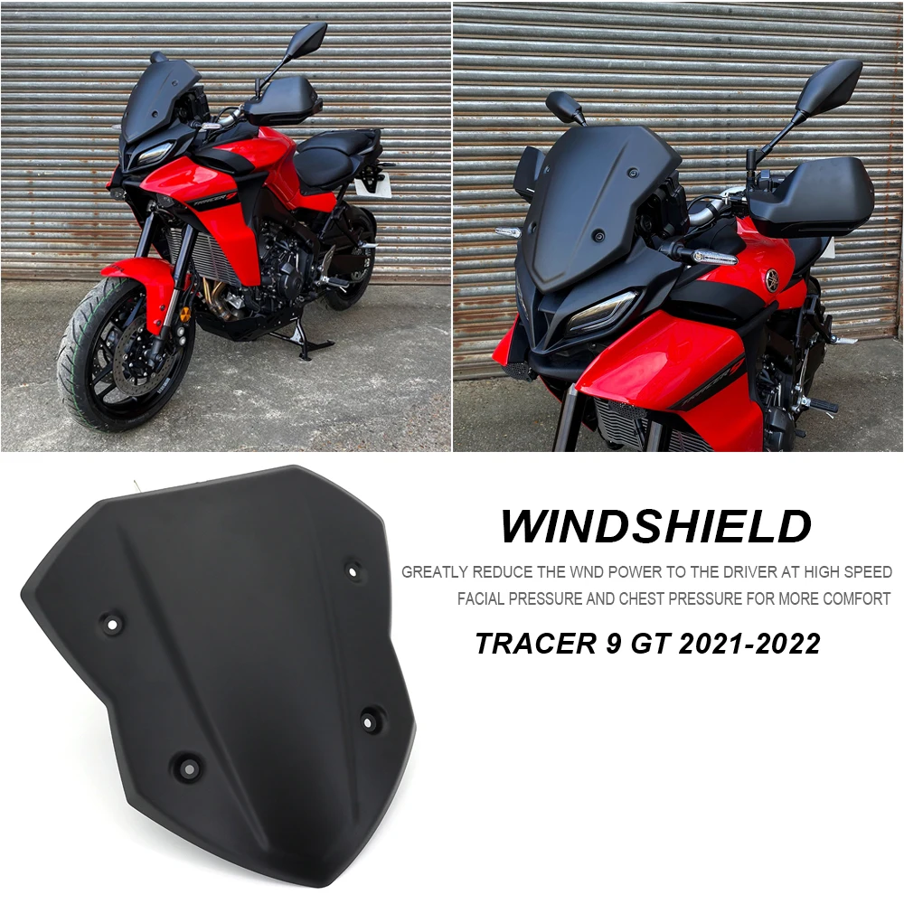 For YAMAHA TRACER9 TRACER 9 GT 2021 2022 Motorcycle Windshield Windscreen Cover Wind Shield Deflectore