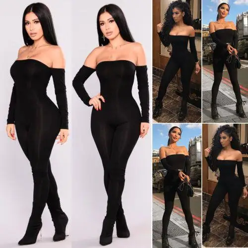 

Faion Street Sle One oulder Strapl Jumpsuit Low Waist Thin Fabric Wrap Chest ort Pants Pencil Pants Spring Collection