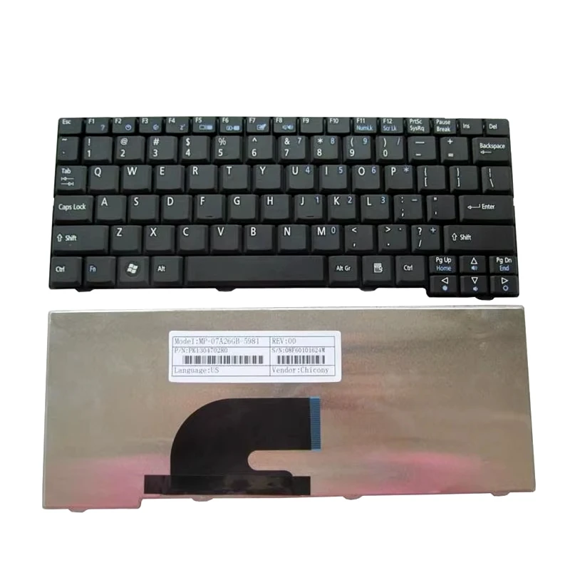 US/SP/RU/UK FOR ACER Aspire Oneone AOA150 AOD150 D250 ZG5 kav60 ZG8 523H kav60 one P531H AO530 KAV06 KAV10 AOP531H keyboard ﻿
