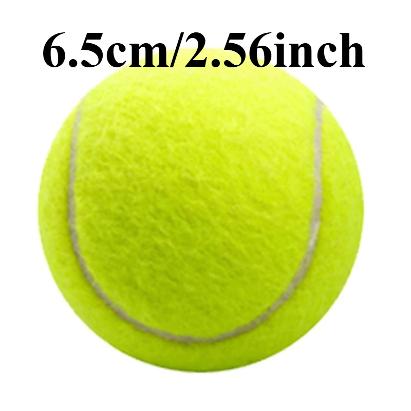 Dog ElasticityTraining Elastic Fiber Rubber Outdoor Tennis Ball Suitable for Pet Tennis Ball Launcher Perfect for Dog Toys