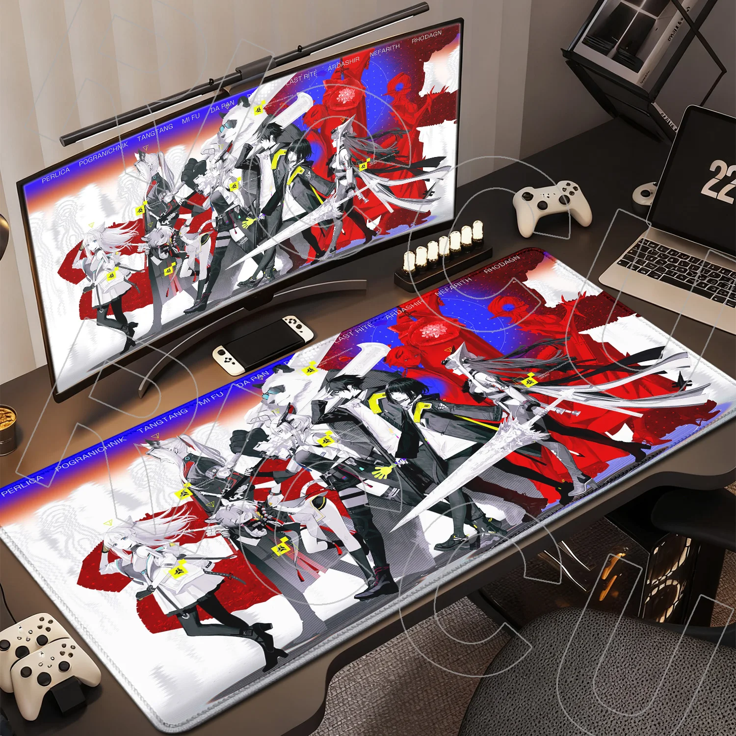 

HD print XXL Game Arknights Endfield Perlica Mouse Pad Rug Non-slip Rubber Gamer Computer Mats Desk mat Laptop Office Large pad