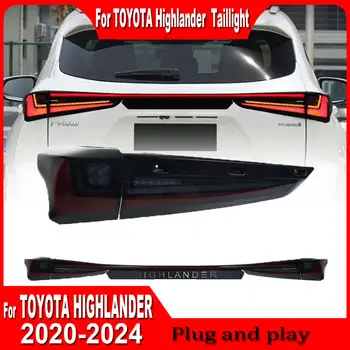 2dílná zadní světla do auta pro TOYOTA CROWN KLUGER 4. 2020-2024 HIGHLANDER LED animovaná denní svícení zadní světla autopříslušenství 10 nejlepší prodej Zadní světlo Toyota Crown - №8