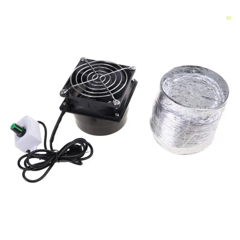 USB Exhaust Fan Duct Air Ventilation Blower Window Extractor Toilet Kitchen Industrial Fan Adjustable Speed Dropshipping