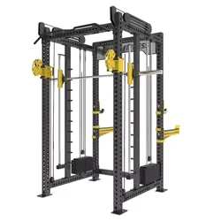 2024 new strength training gym equipment fitness multi function trainer smith machine multi gym squat rack