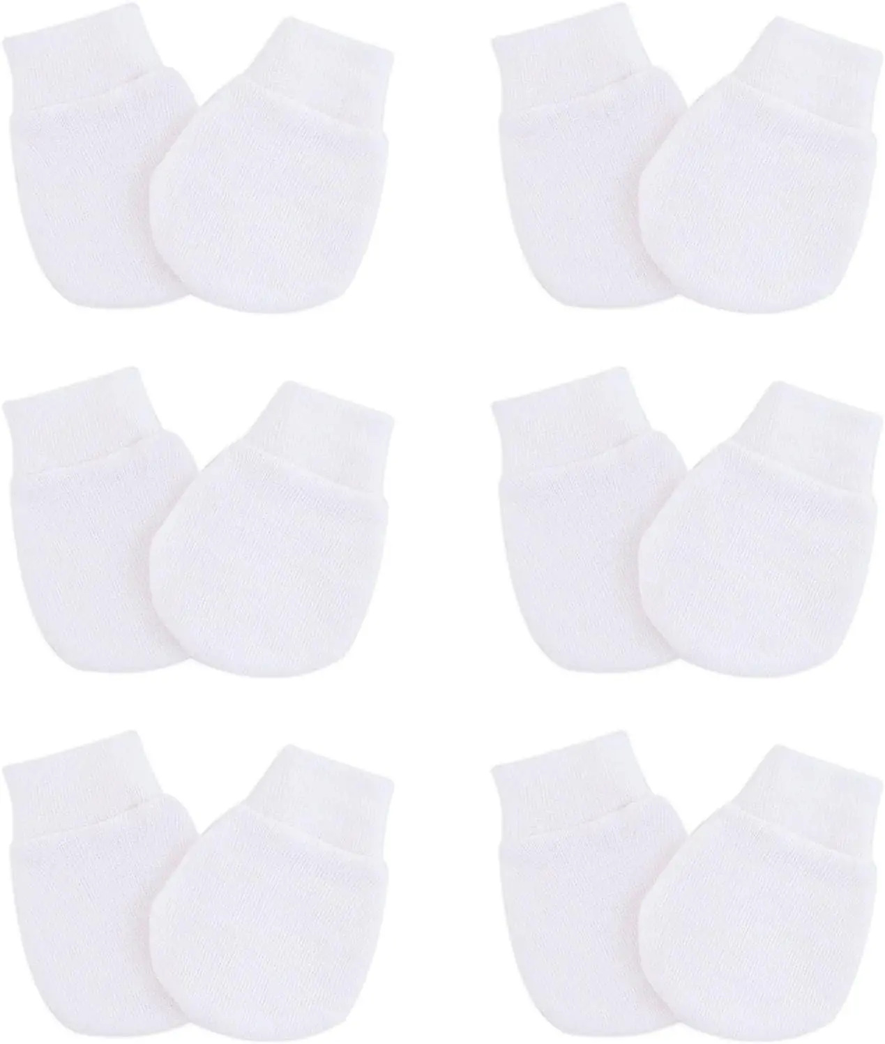 

Baby Mittens No Scratch Soft Gloves for 0-6 Months Boys Girls Infant Hand Protection