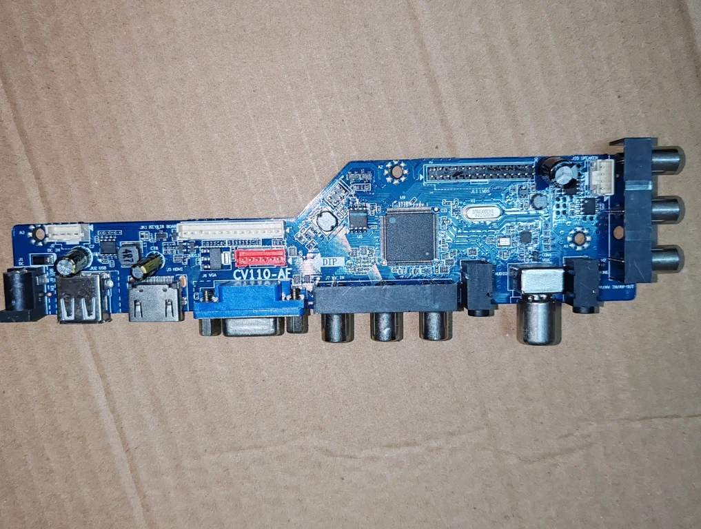 

CV110-AF LED TV motherboard, tested, physical photo for HDMI USB 2AV VGA FOR 1920X1080