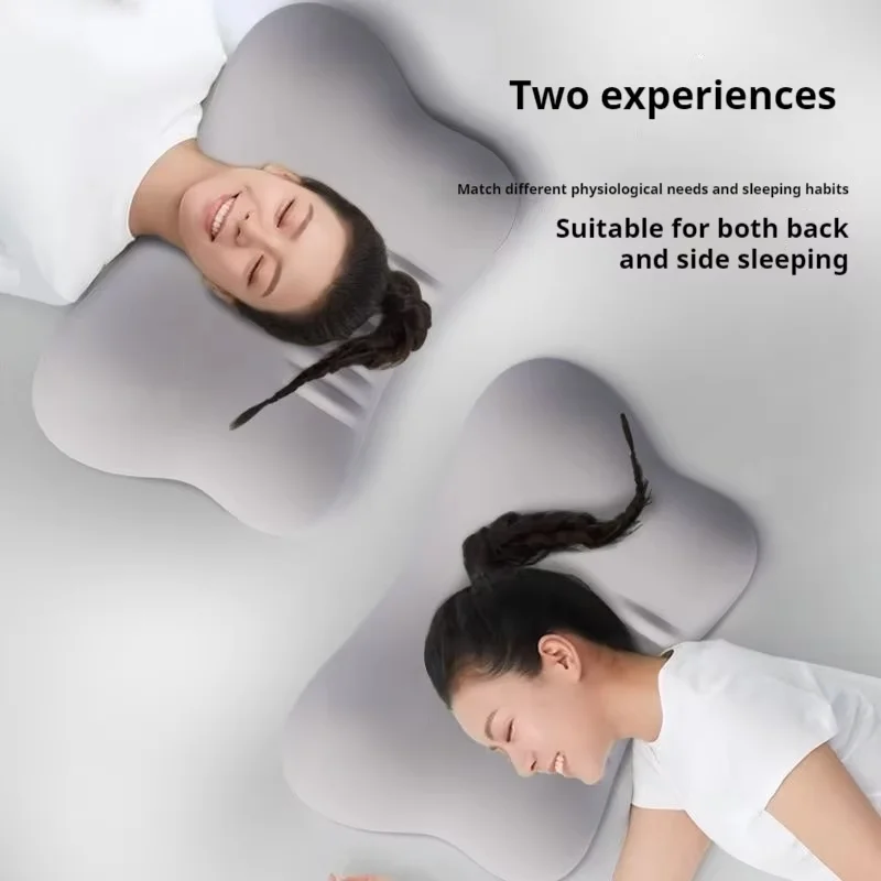 Ergonomic Memory Foam Pillow for All Sleep Positions, Multi-Zone Support, Zero Pressure, Deep Sleep, Neck Pain Relief