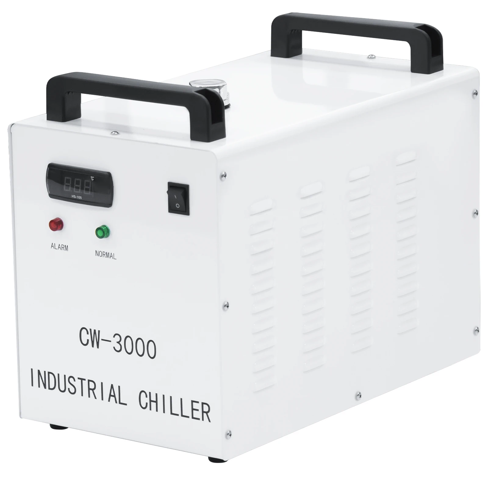 Sihao CNC مبرد المياه الصناعية CW-5200 CW-5000 آلة الحفر بالليزر مبرد المياه لتبريد أنبوب الليزر الزجاجي 80 واط-130 واط CO2