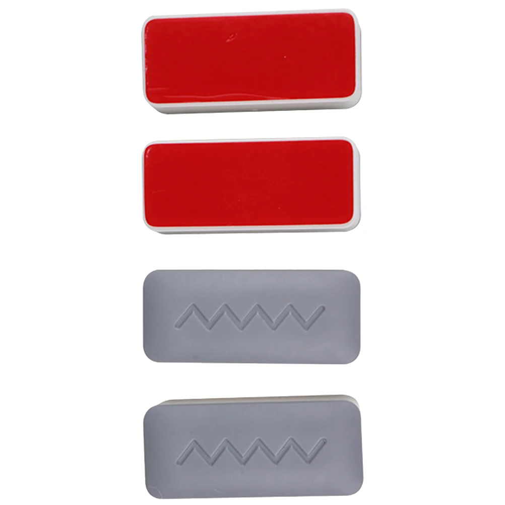 

4 Pcs Toilet Seat Fittings Gasket Bumper Antislip Heighten Self-adhesive Cushioning Pad