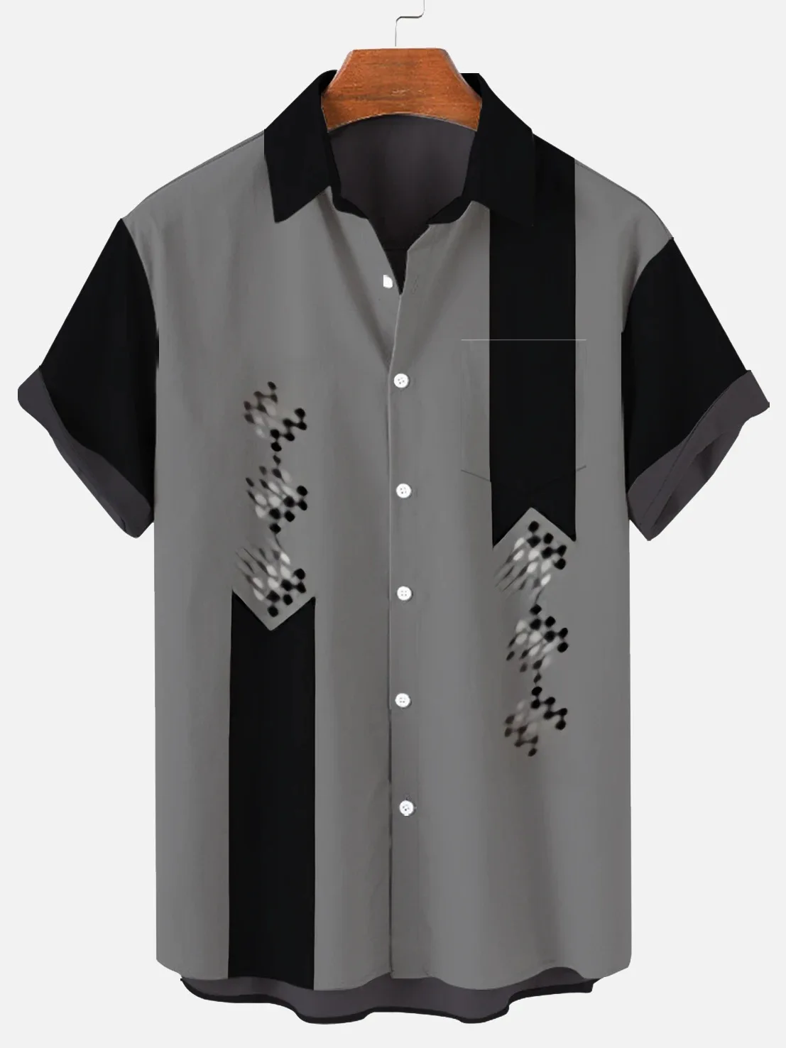 

Новые летние повседневные гавайские рубашки с принтом для мужчин, осенняя модная мужская одежда свободного кроя, размер S