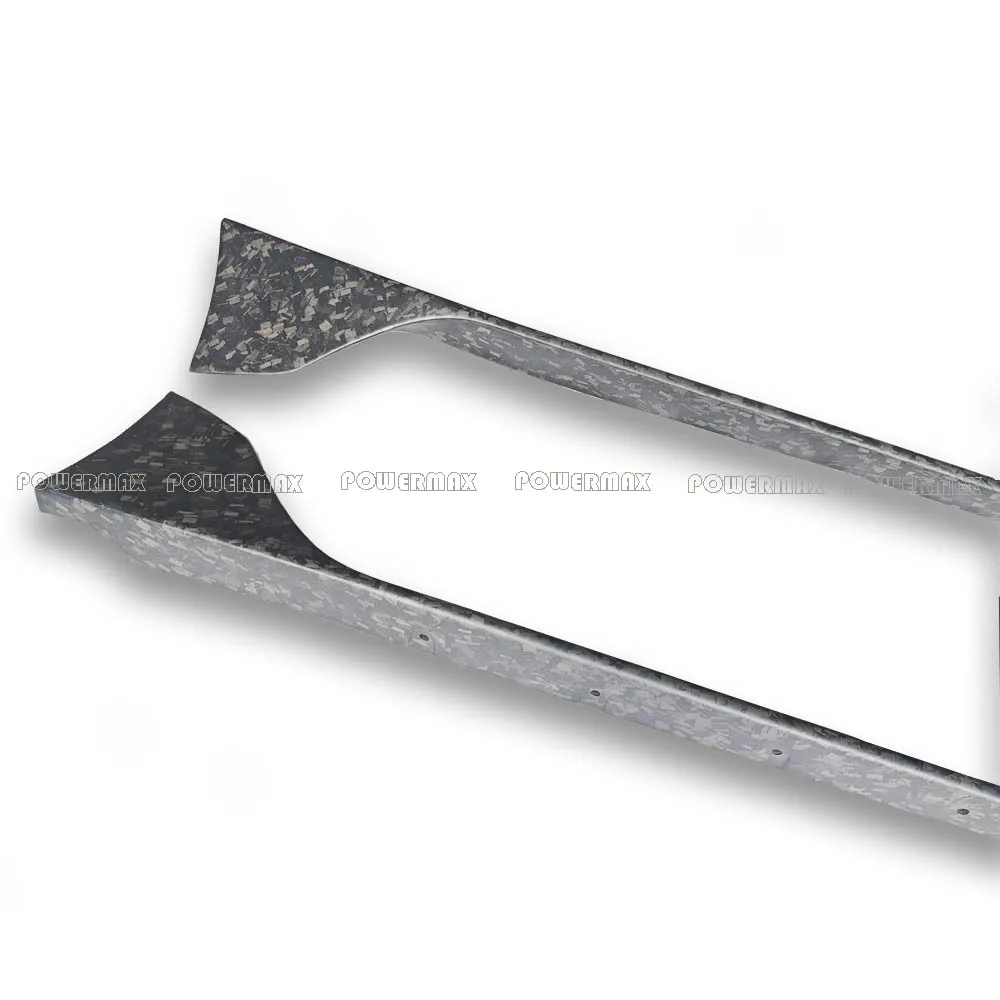 Matte Forged Carbon Fiber Bodykit with T Style Side Skirts New Condition Upgrade for Supra MKV A90 A91 Door Positions 6