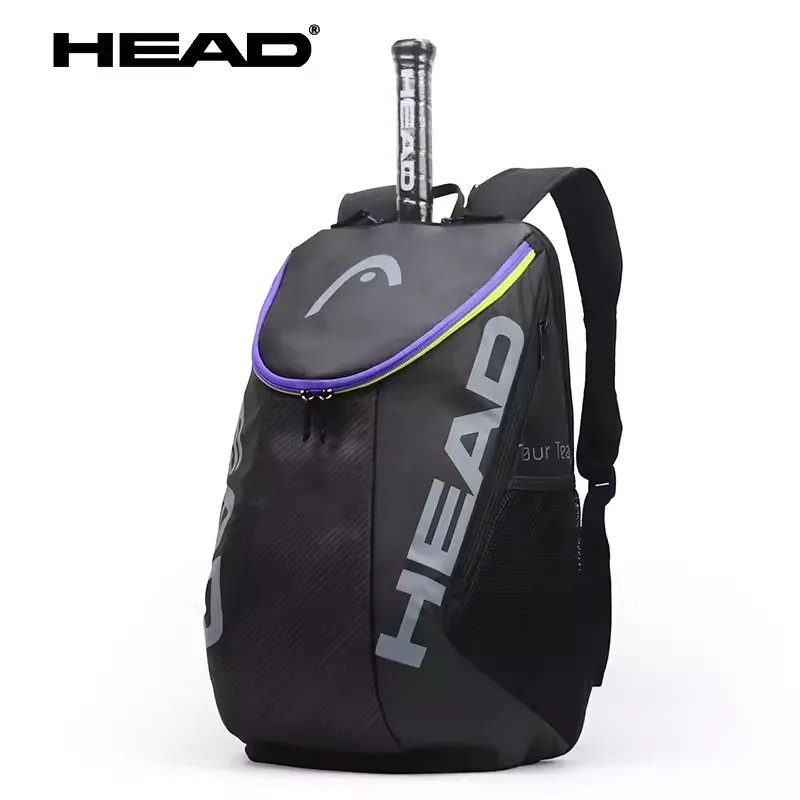 HEAD Racquet Sport Bag HEAD Original Radical Tennis Backpack Large Capacity Racket Sports Bag With Shoe Compartment Racket Room