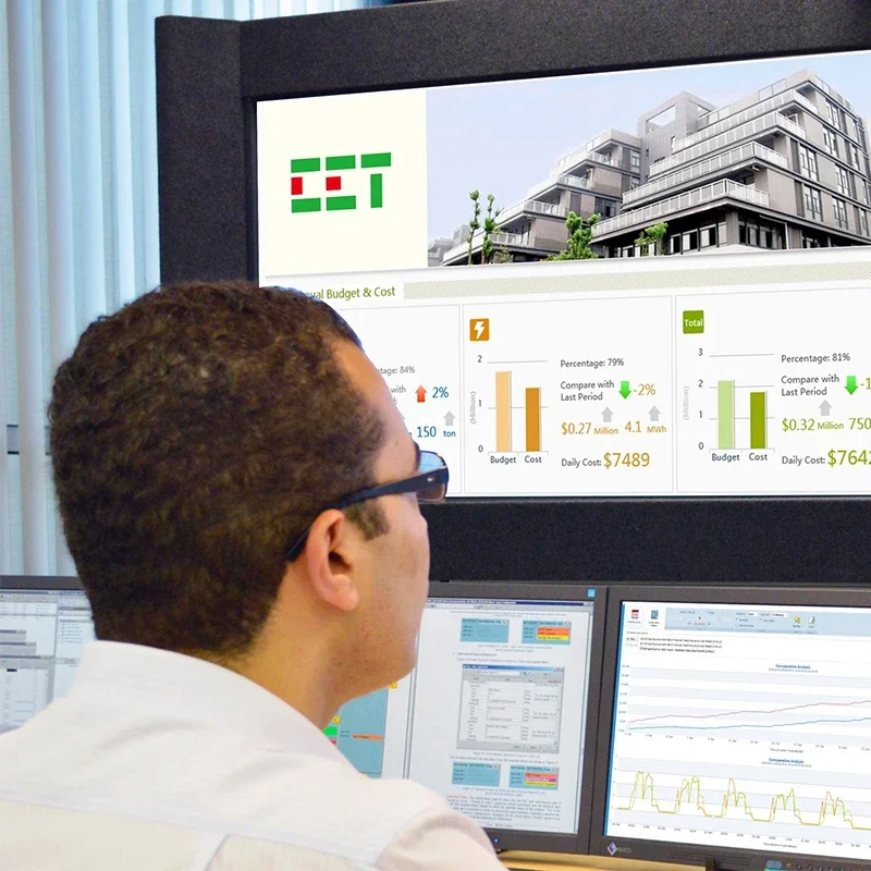 CET Smart Building Substation Automation Power Quality Monitoring Analysis Energy Optimizing Energy Management System