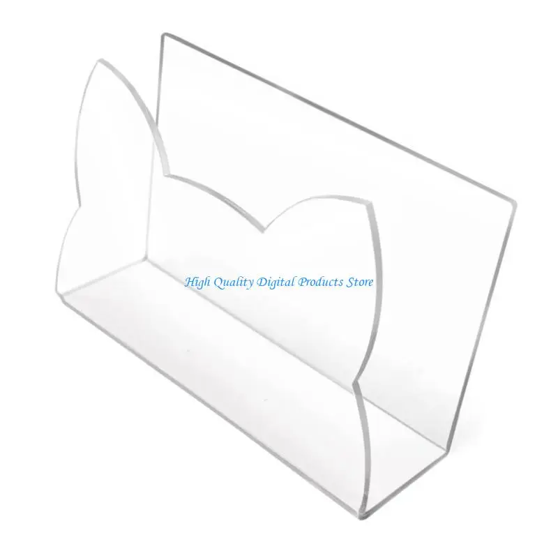 U2JEデスクレターホルダークリアアクリルラックメールソルターエンベロープオーガナイザー