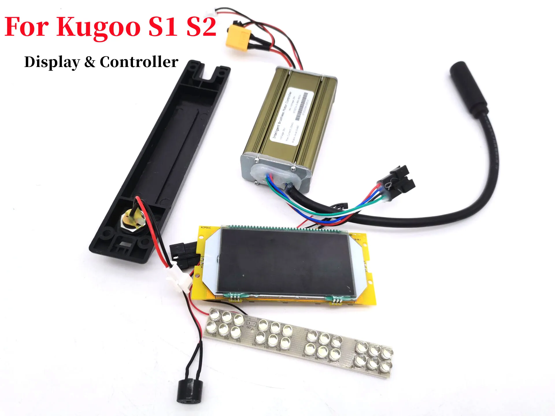 Crystal Display & Controller for Kugoo S1 S2 Electric Scooter Suitable for Universal 36V Electric Skateboard Controller Parts