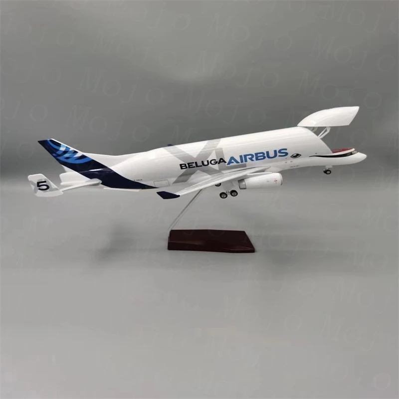 

1:150 Scale 42cm Airbus Beluga A300-600 Resin Aircraft Model Super Beluga Transport Model Aviation Collectibles Home Decorations