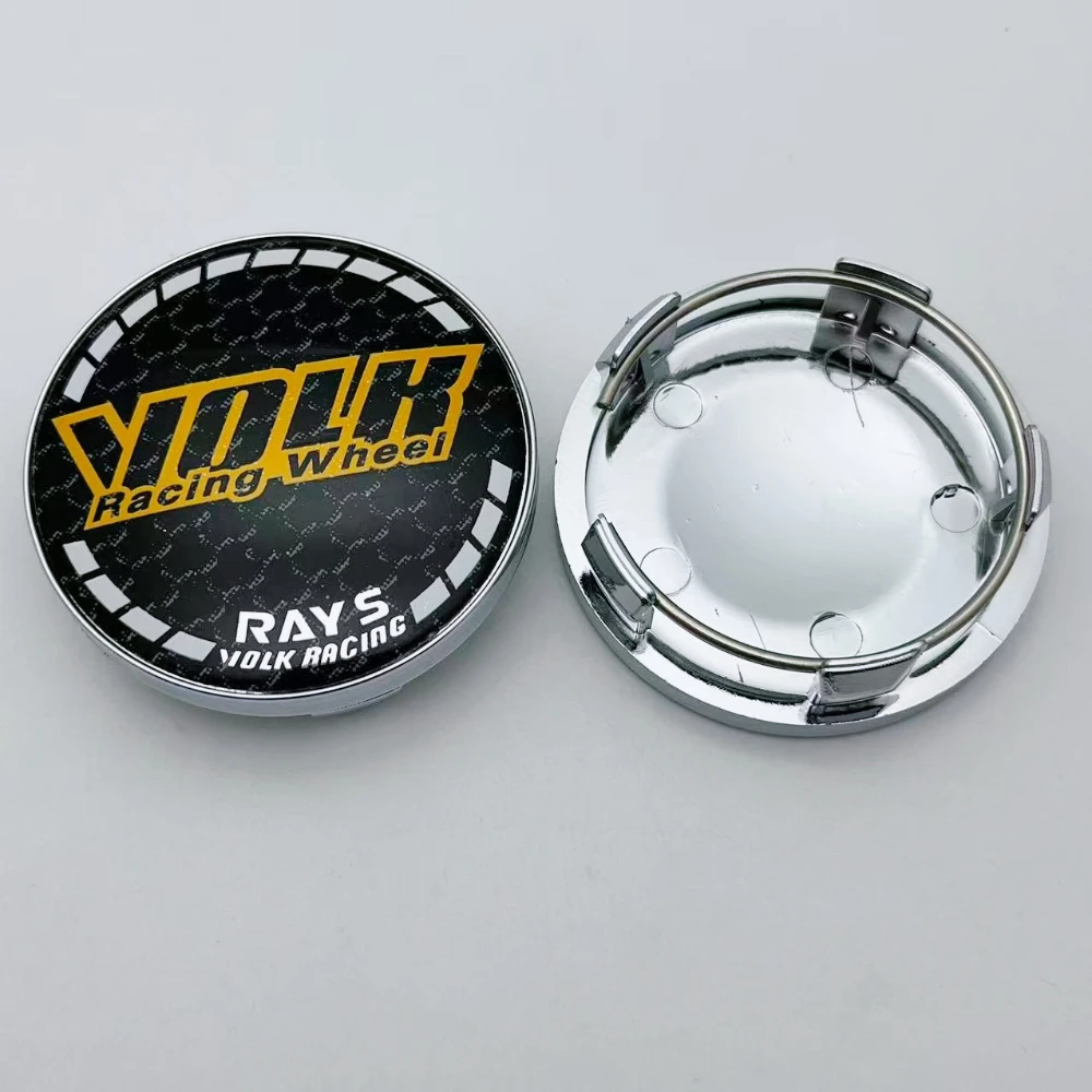 4x 58mm Volks Nabendeckel Radkappen Rays