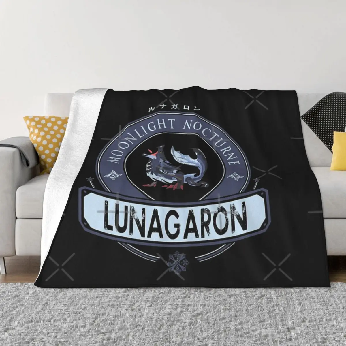 Lunagaron - Elite Edition Anime Knee Blanket Throw Blanket Blankets And Blankets Throw Blanket