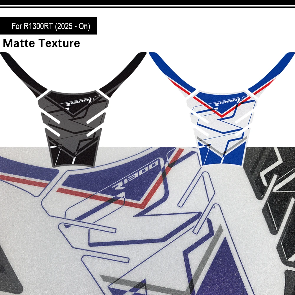 For R1300RT R 1300 RT 2025-2026 Motorcycle Accessories Tank Pad TankPad Cap Grips Gas Fuel Knee Stickers Decals Protection