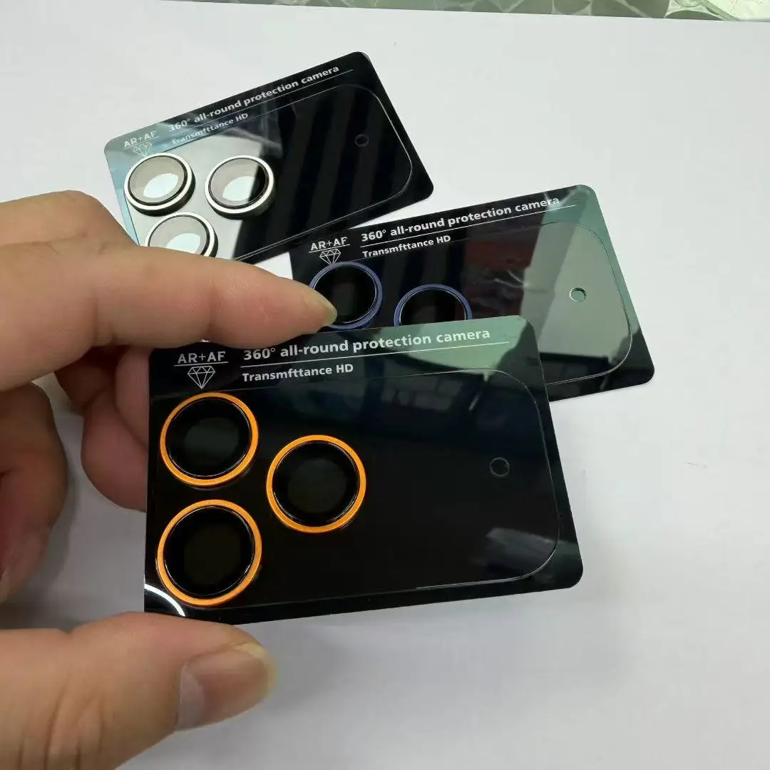 Carbon Fiber Full Camera Lens Protector Glass Cover for IPhone 17 Pro Max 17 Air High Quality Phone Lens Accessories Case