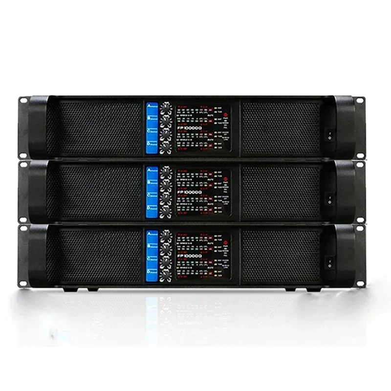 Pro audio 2u class d power amplifier digital 4 channel Class D 4 x 1300w Fp10000 Touring Sound High Power Amplifiers